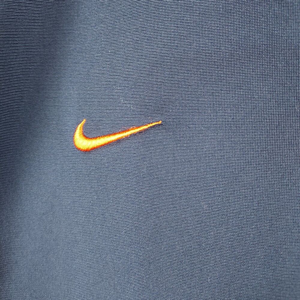 Nike Illinois Fighting Illini Track Jacket Mens M Blue Orange Full Zip - Picture 6 of 11